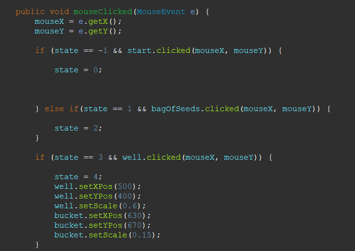 code about the light sensor